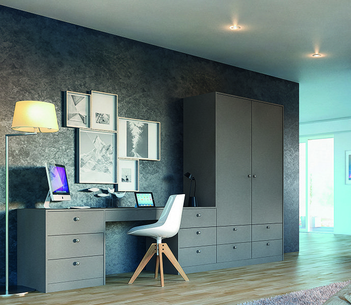 Zurfiz UM Metallic Basalt Home Office Zurfiz UM Metallic Basalt Home Office