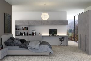 VALORE ANTHRACITE FABRIC METAL SMOOTH DUST GREY